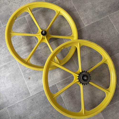 Bernardi old bmx yellow - yellow, wheels