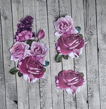 Tattered Lace Decoupage Roses