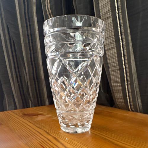Edinburgh crystal vase 15cm - vase,