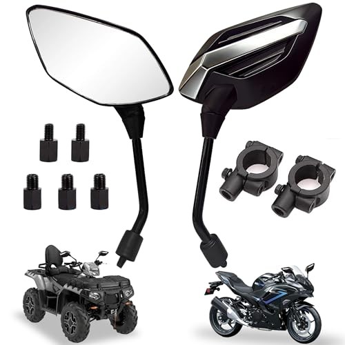 Atv mirrors - atv, handlebar