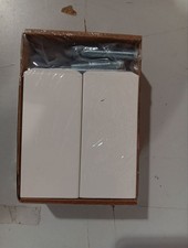 IKEA STUBBARP Leg, White for BESTA TV Bench (2 pack)