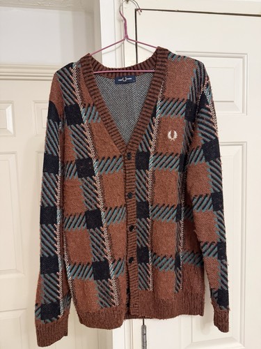 Fred perry check knitted - fred,