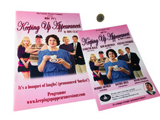 Theatre Programme Keeping Up Appearances with Leaflet Grand Blackpool Vintage ra
