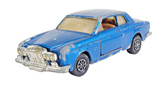 Corgi Toys 280 Rolls Royce Silver Shadow H.J. Mulliner Blue Diecast Car Unboxed