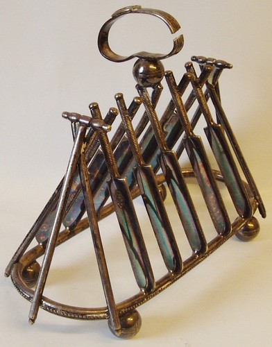 Vintage victorian toast rack - toast,
