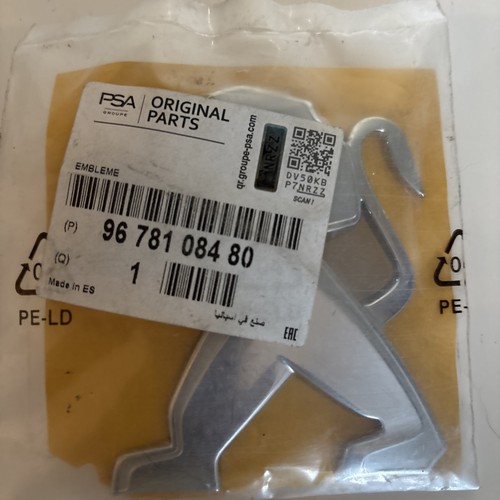 Genuine peugeot front lion - genuine,