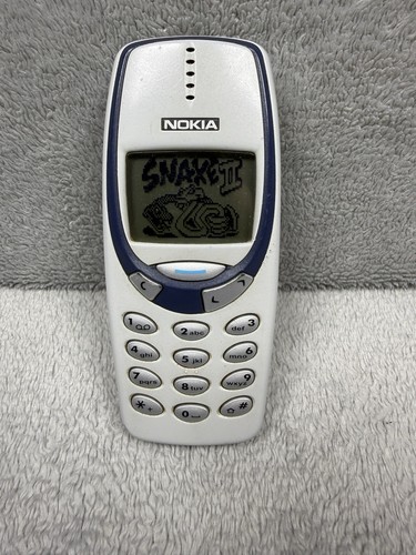 Nokia 3330 grey and blue - 3330,