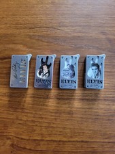 Elvis Presley Metal Lighters x 4