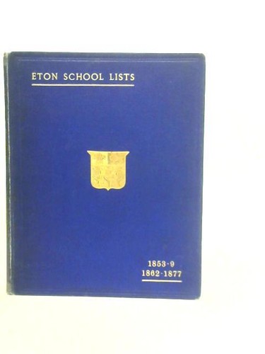Appendix the eton school - appendix,