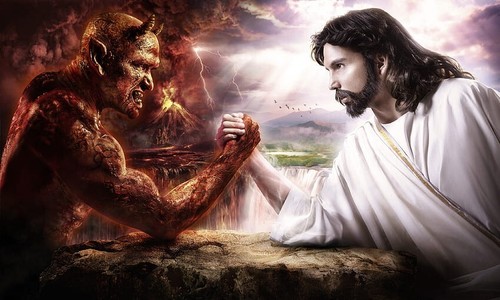 Jesus and the devil - and, religious