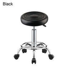 Round Rolling Stools PU Seat
