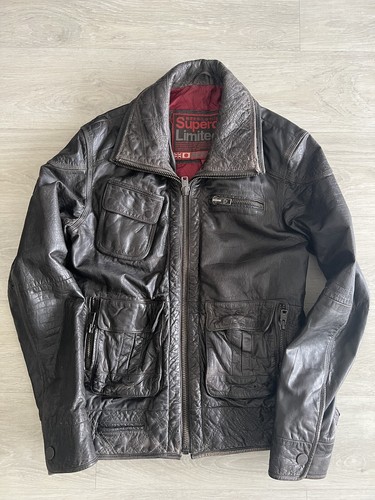 Superdry tarpit bomber leather - tarpit,