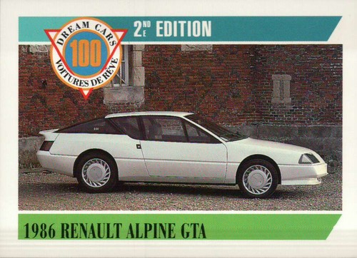 1986 renault alpine gta dream - alpine,