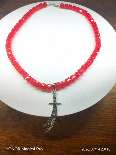 Handmade red zulfiqar - red,