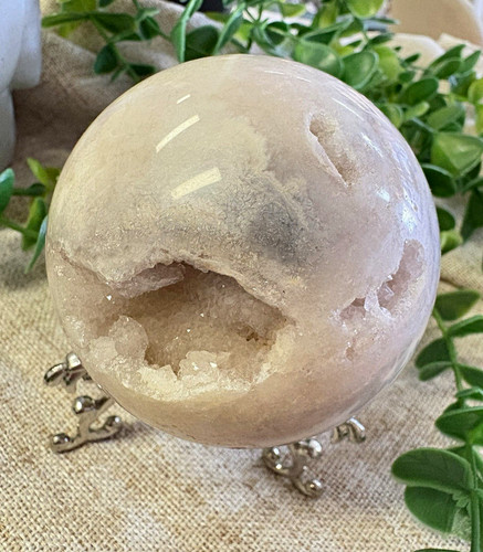 Polished quartz crystal - quartz,