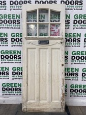 1930S FRONT DOOR WHITE WOODEN