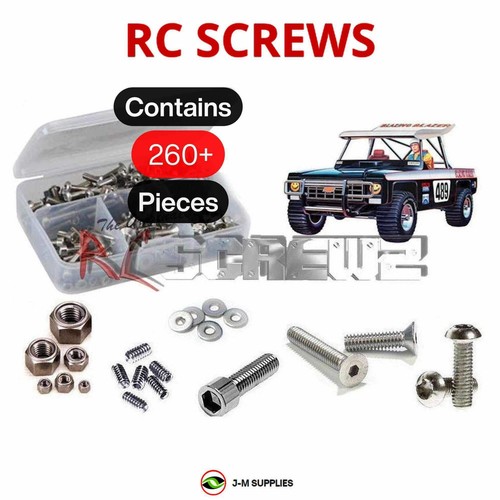 Rcscrewz stainless screw kit - stainless,