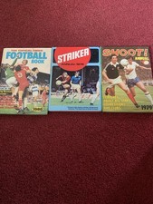 Vintage Collection of Football Annuals 1978-1980 Hardback Job Lot Bundle