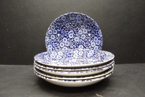 Burleigh blue calico burgess - calico,