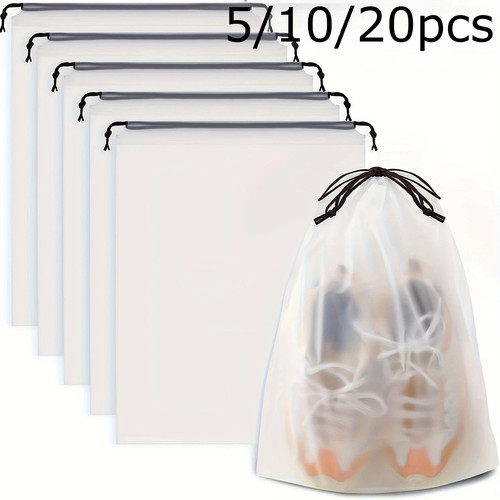 20pcs drawstring shoes bags - drawstring,