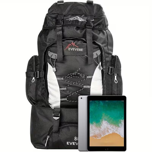 80l hiking backpack camping - 80l,