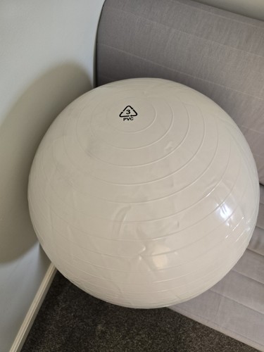 60cm grey white - gym, medicine