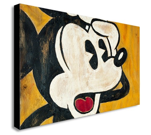 Mickey mouse vintage canvas - mickey,