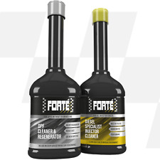 *TWIN PACK* Forte DPF Cleaner & Regen & Diesel Specialist Injector Cleaner 400ML