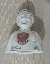 Rare crested ware suffragette