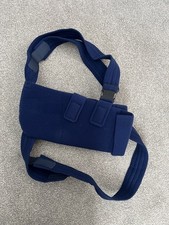 Universal Lancaster Arm Sling Shoulder Elbow Wrist One Size Navy Dislocation