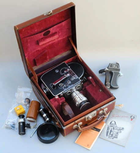 Bolex cine movie camera - h8, /