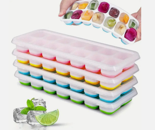 Silicone ice cube trays with - silicone,