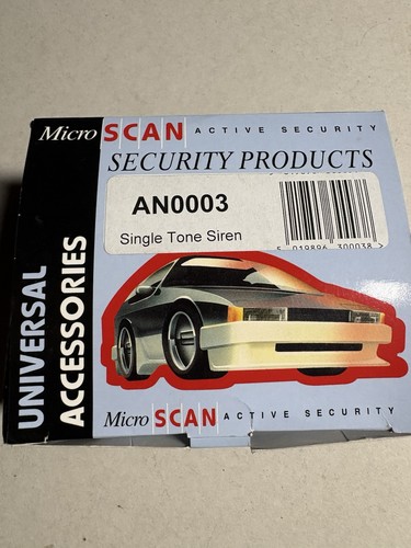 New volt car alarm - new,