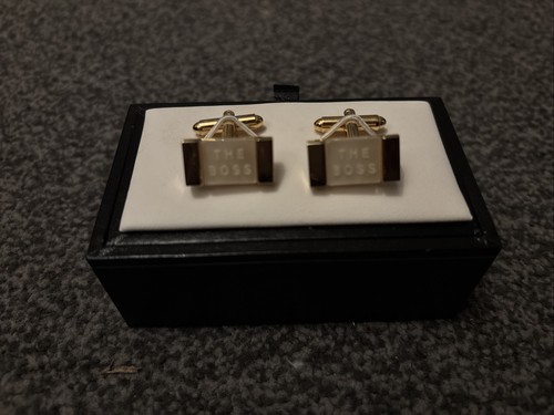 The boss cuff links - the,