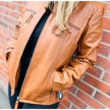 Tan Brown Real Leather