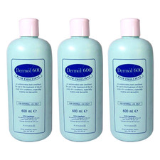 3 x Dermol 600 - Bath