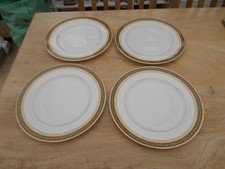 SET of 4 WEDGWOOD INDIA DINNER PLATES IMMACULATE CONDITION S/S