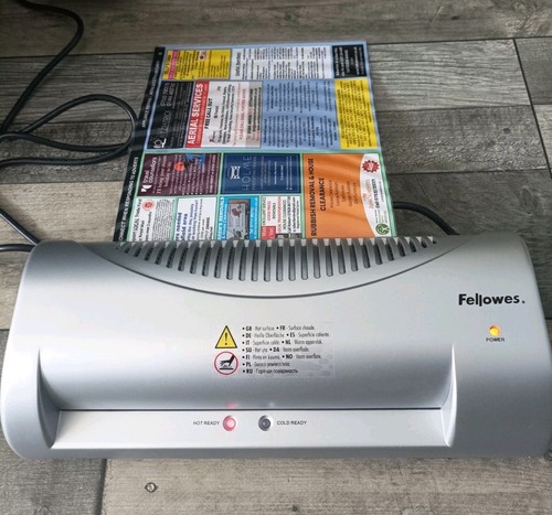 Fellowes laminator - a4,