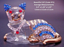 Crystal Glass CAT KITTEN