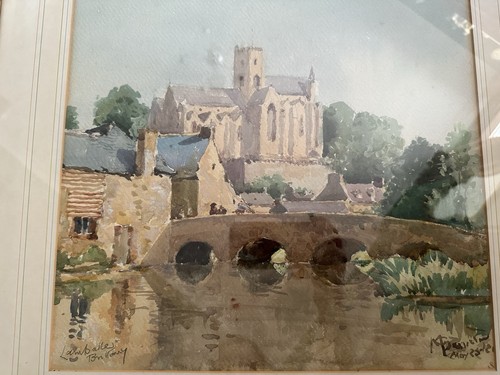 Original watercolour lamballe - watercolour,