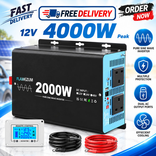 4000w pure sine - pure, power