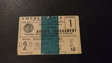 Original Boxing ticket 1955 -