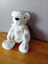 Handmade Memory Bear 8" height