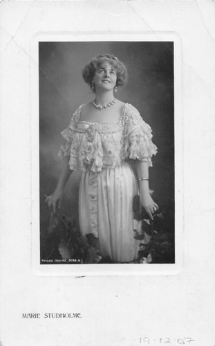 Postcard edwardian actress - -,