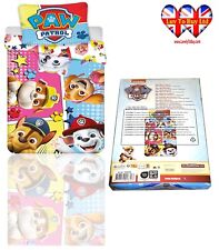 Paw Patrol Duvet Cover & Pillow case ,Baby Toddler/Cot Bedding Set, (135X100cm)