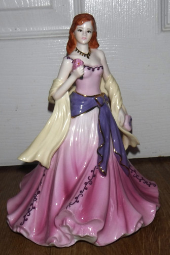 Coalport bone china figurine - coalport,
