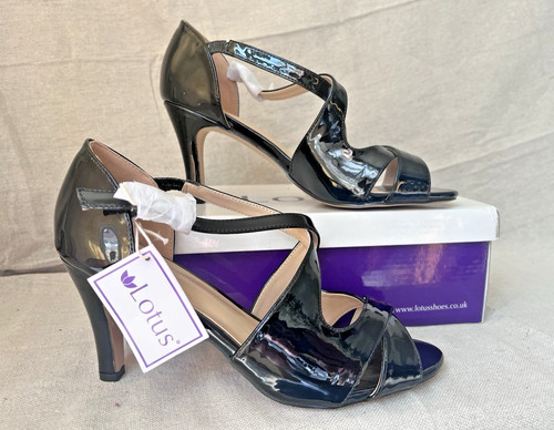 Lotus sadia black patent - lotus,