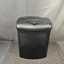 Coopers Cross Cutter Paper Shredder 10 Sheets CD Auto Feed Reverse Black