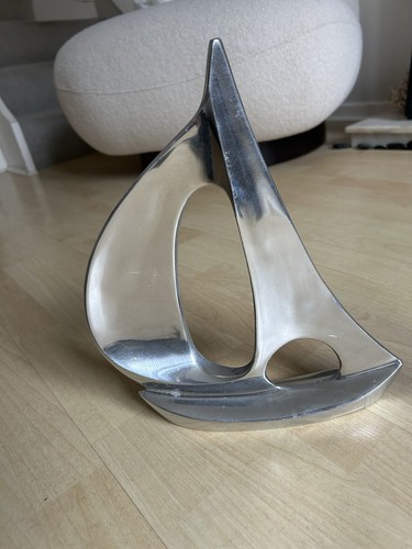 Vintage aluminium sculptural - aluminium,
