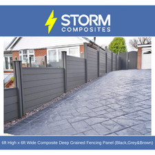 6ft High x 6ft Wide Composite